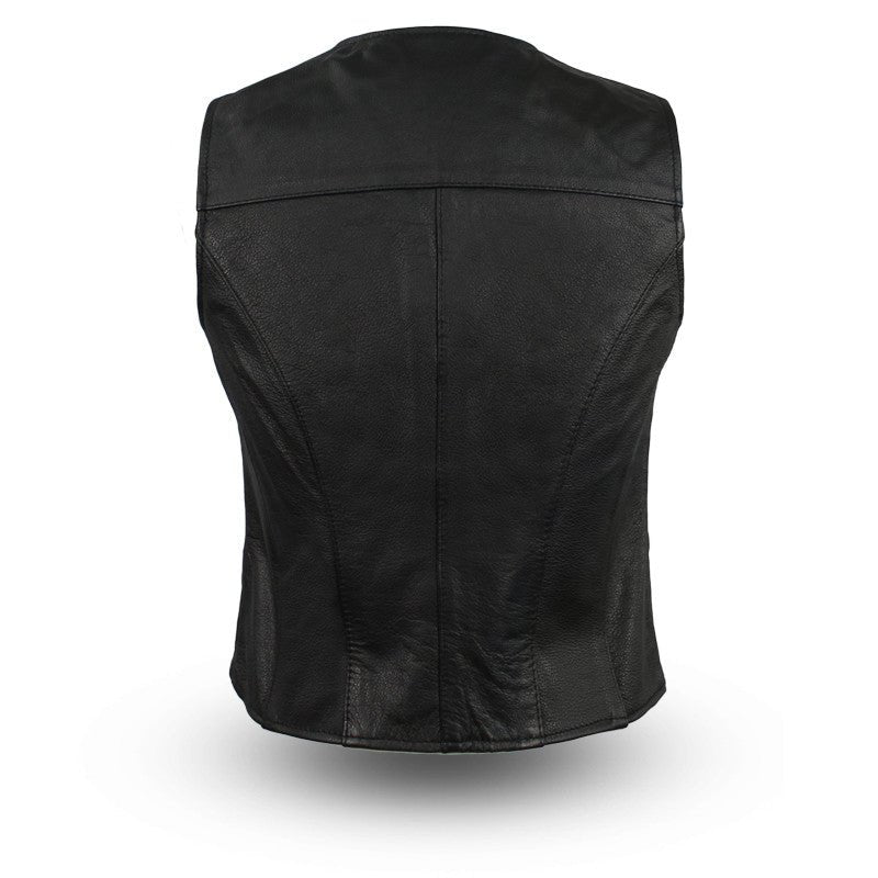 HONEY WARRIOR Motorcycle Leather Vest Women's Leather Vest Best Leather Ny