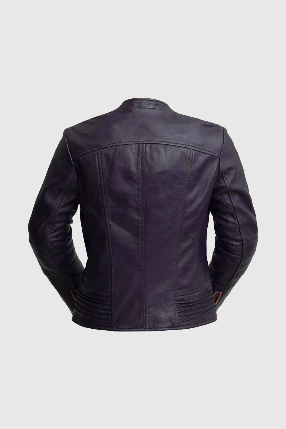 Trish - Women's Fashion Leather Jacket (Violet) Women's Fashion Leather Jacket Best Leather Ny