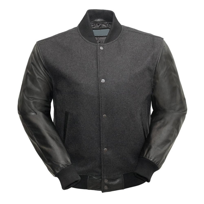 Varsity - Men's Fashion Woolen/Leather Jacket  Best Leather Ny S  
