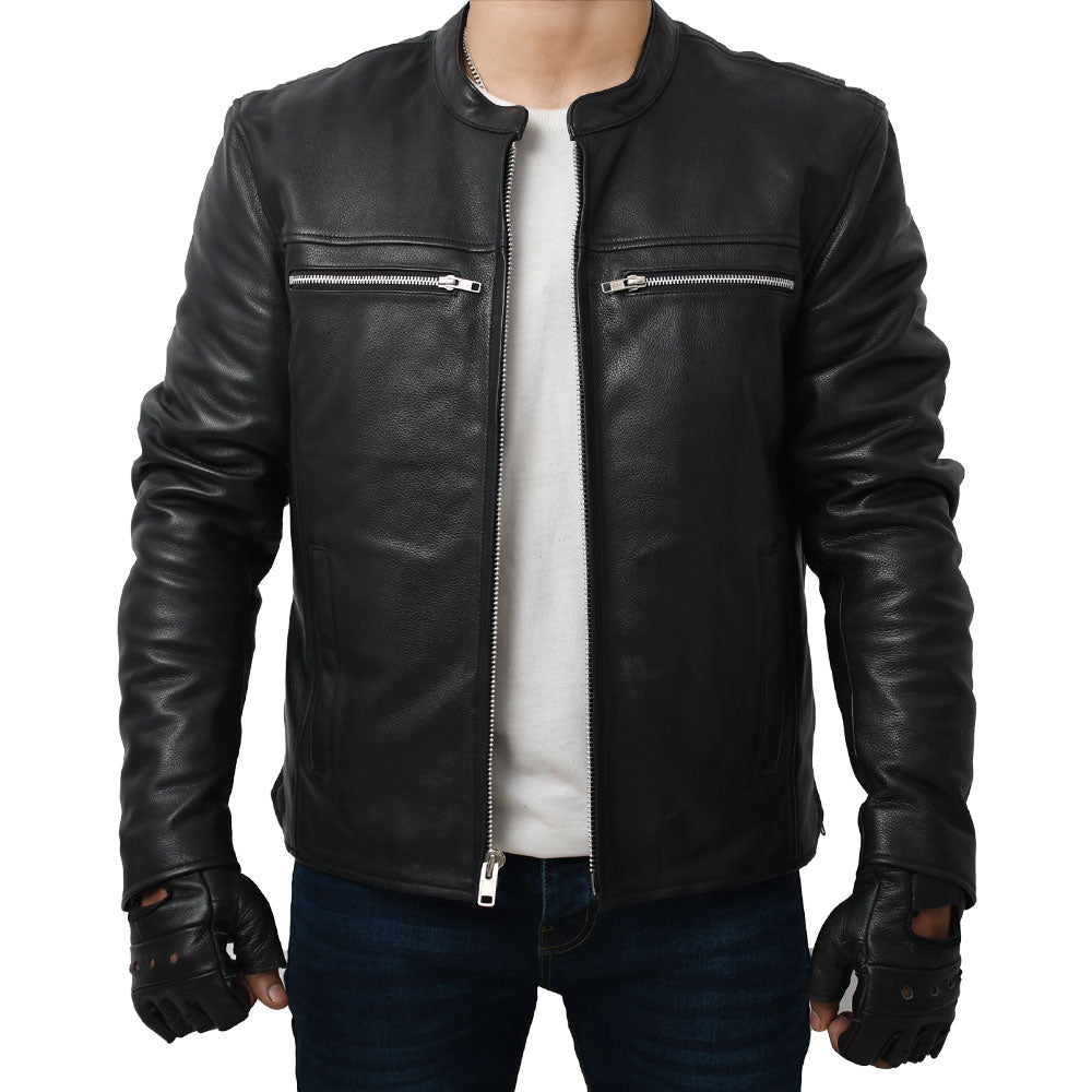 VENGEANCE Motorcycle Leather Jacket Men's Motorcycle Jacket Best Leather Ny