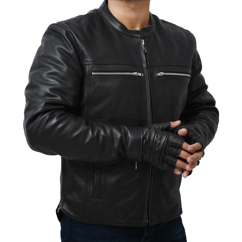 VENGEANCE Motorcycle Leather Jacket Men's Motorcycle Jacket Best Leather Ny