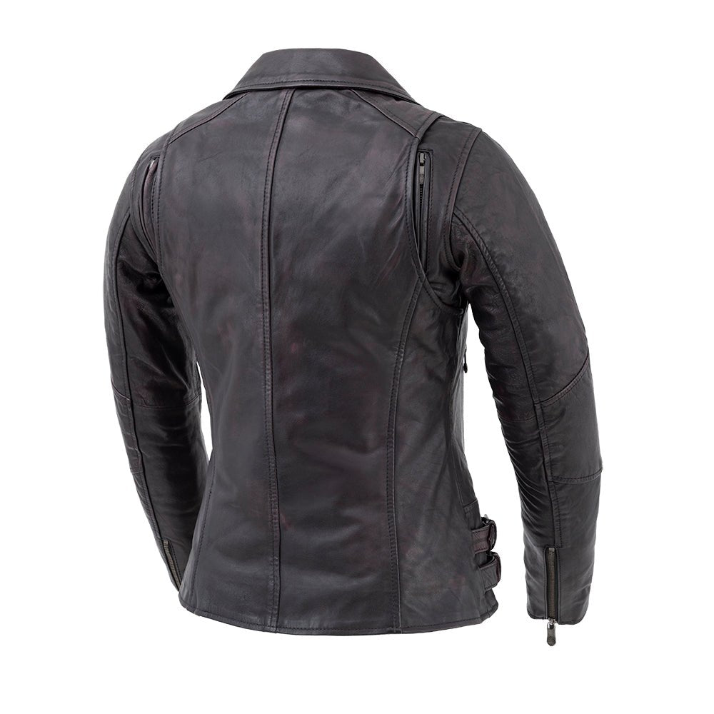 Velocity- Women's Motorcycle Leather Jacket Women's Motorcycle Leather Jacket Best Leather NY Company