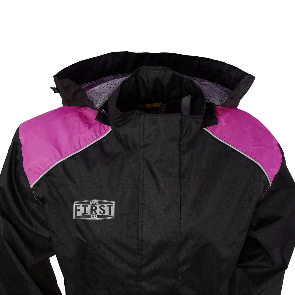 Women's Motorcycle Rain Suit Rain Suit Best Leather NY Company