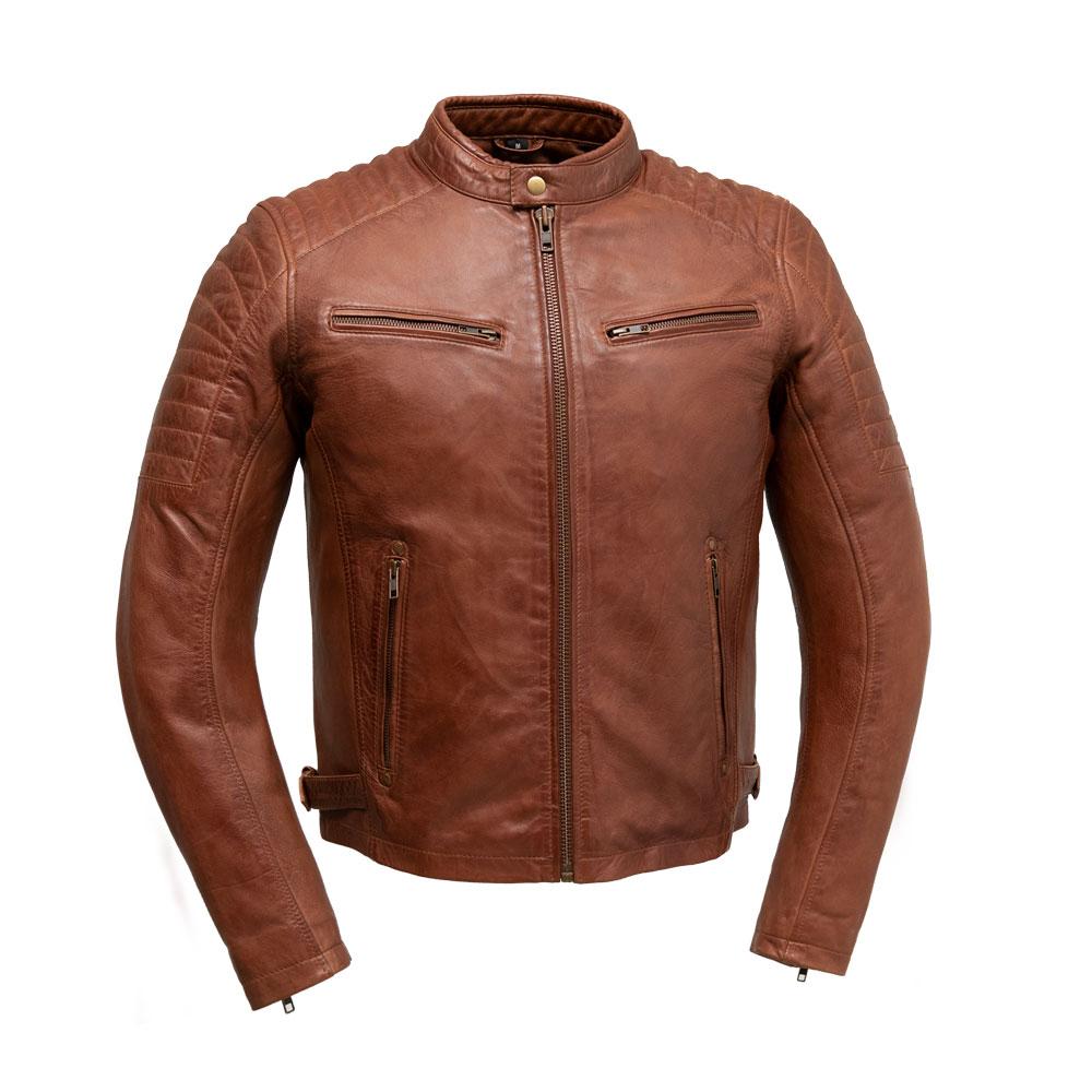 Zack - Men's Fashion Lambskin Leather Jacket Men's Jacket Best Leather Ny S  