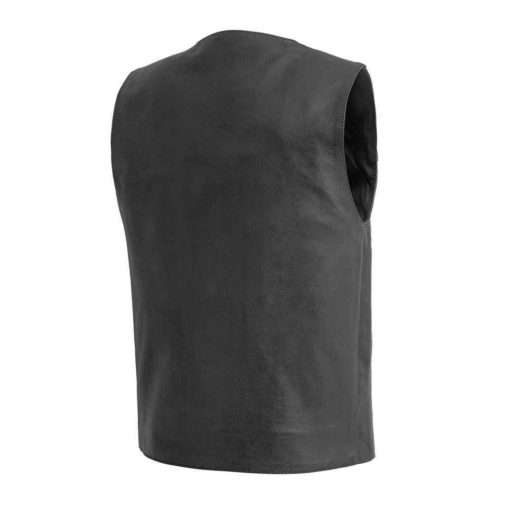 ZEPHYR - Motorcycle Leather Vest Men's Vest Best Leather Ny   