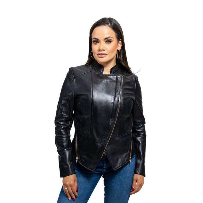 Zoey - Women's Fashion Lambskin Leather Jacket Women's Fashion Leather Jacket Best Leather Ny