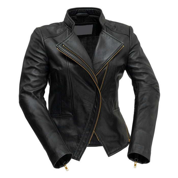 Zoey - Women's Fashion Lambskin Leather Jacket Women's Jacket Best Leather Ny XS  
