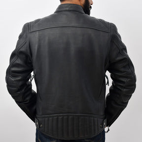SERPENT Scooter Style Leather Jacket