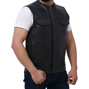 TENET - Motorcycle Leather Vest