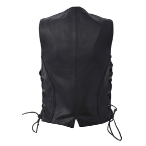 TRINITY Motorcycle Leather Vest