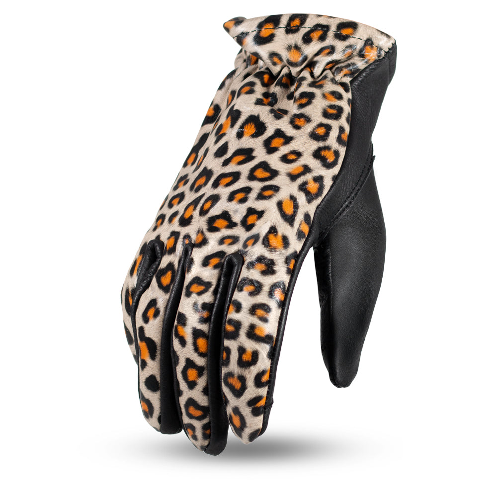 WILD - Leather Gloves Gloves Best Leather Ny XS Cheetah 