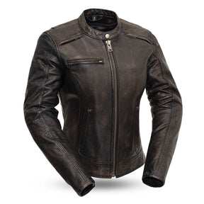 SWEET POISION Motorcycle Leather Jacket