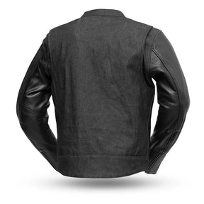 GEM CLASSIC Motorcycle Denim/Leather Jacket