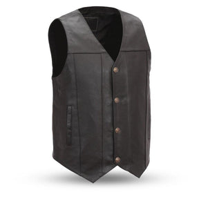 MOFFIT - Motorcycle Leather Vest