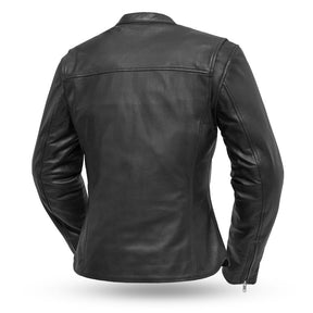 SEXY WORRIOR Motorcycle Leather Jacket